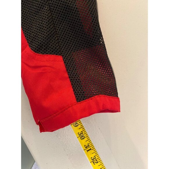 Wd Motorsports Miami Mesh Jacket Lightweight Reflective Panels Black Red 2XL - Picture 15 of 15